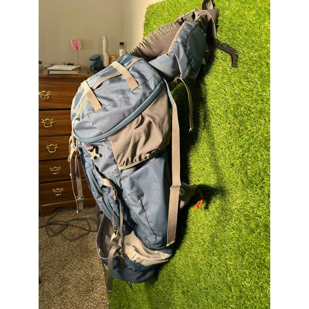 Kelty Redcloud 90 Internal Frame Hiking Backpack Blue Grey Large 90L Camping